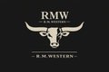 R.M. Western Signature Longhorn Belt Buckle — Custom Made